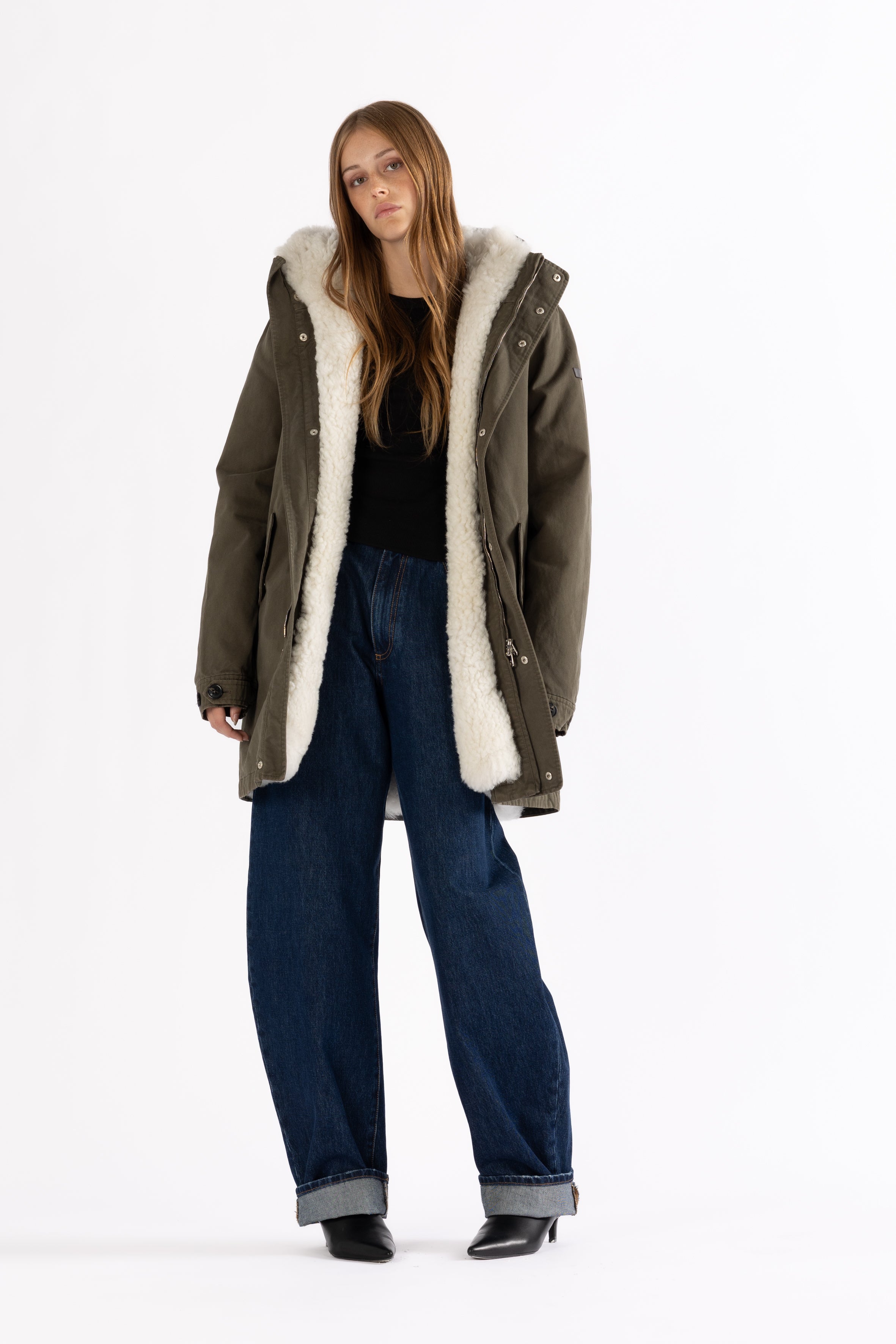 OVERSIZED COTTON PARKA