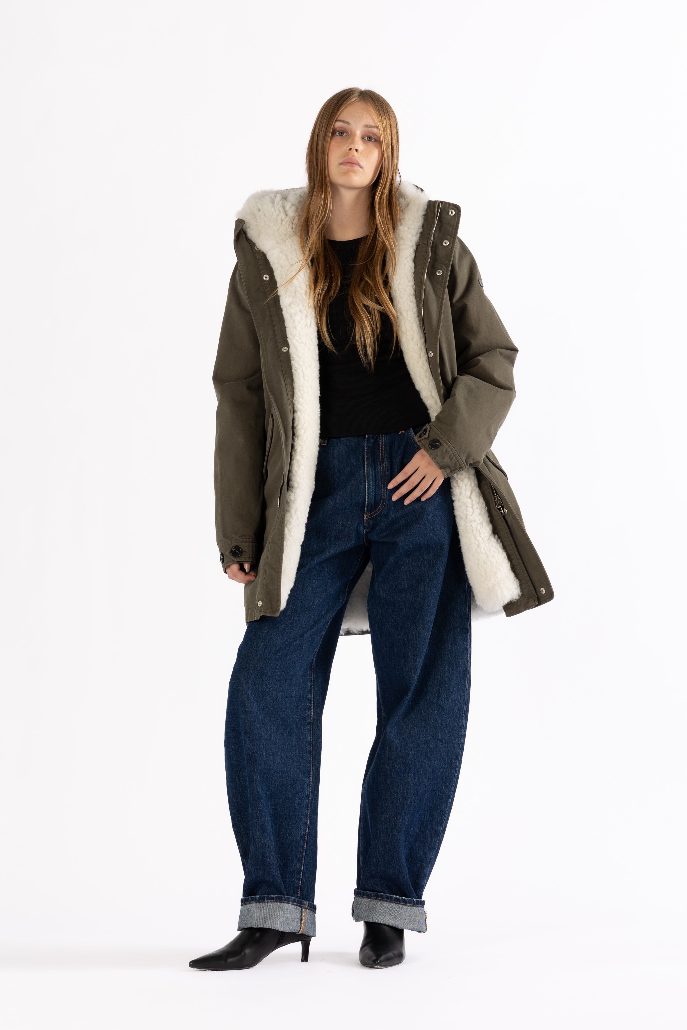 OVERSIZED COTTON PARKA