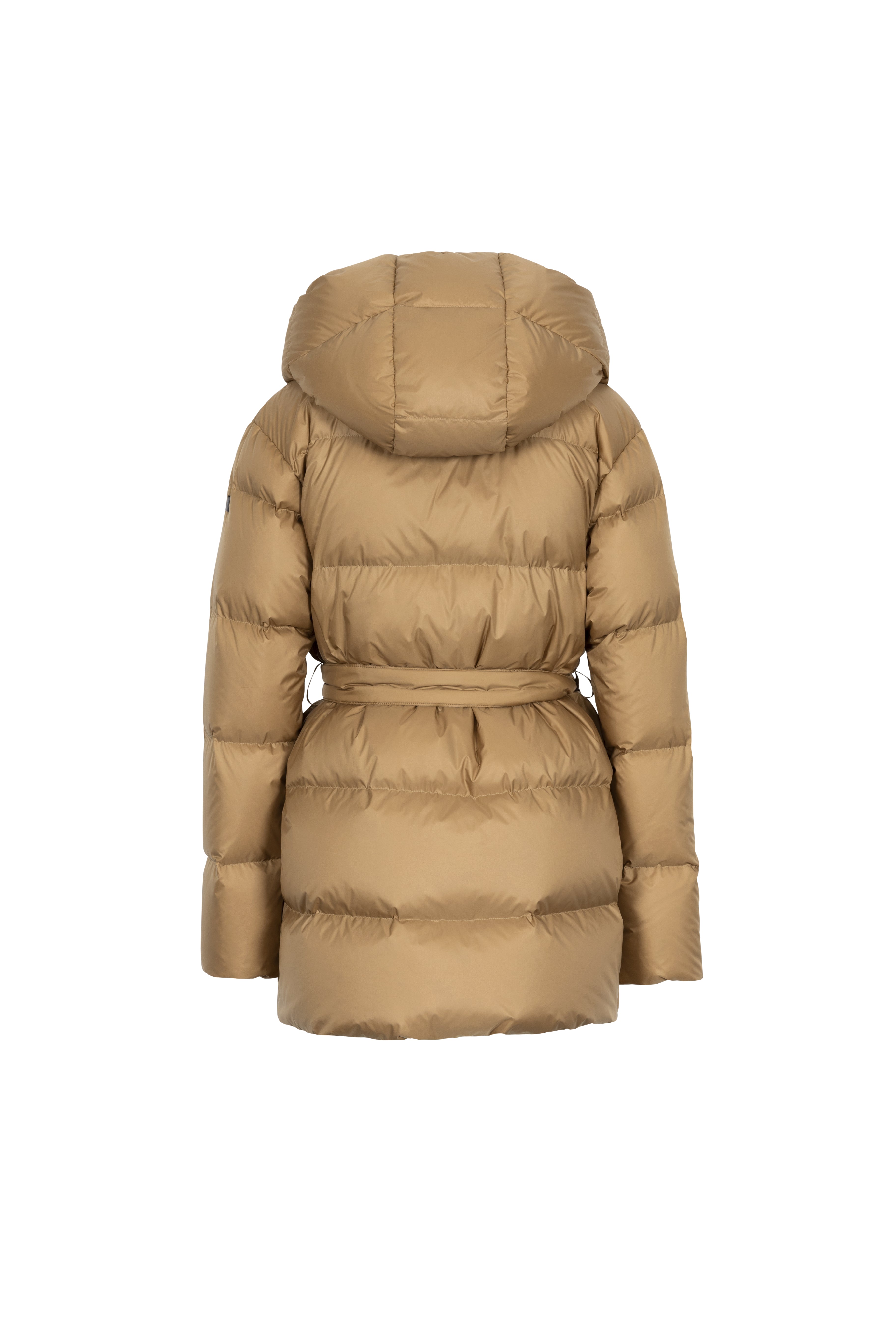 WRAP DOWN JACKET EYA - BISCUIT / XS