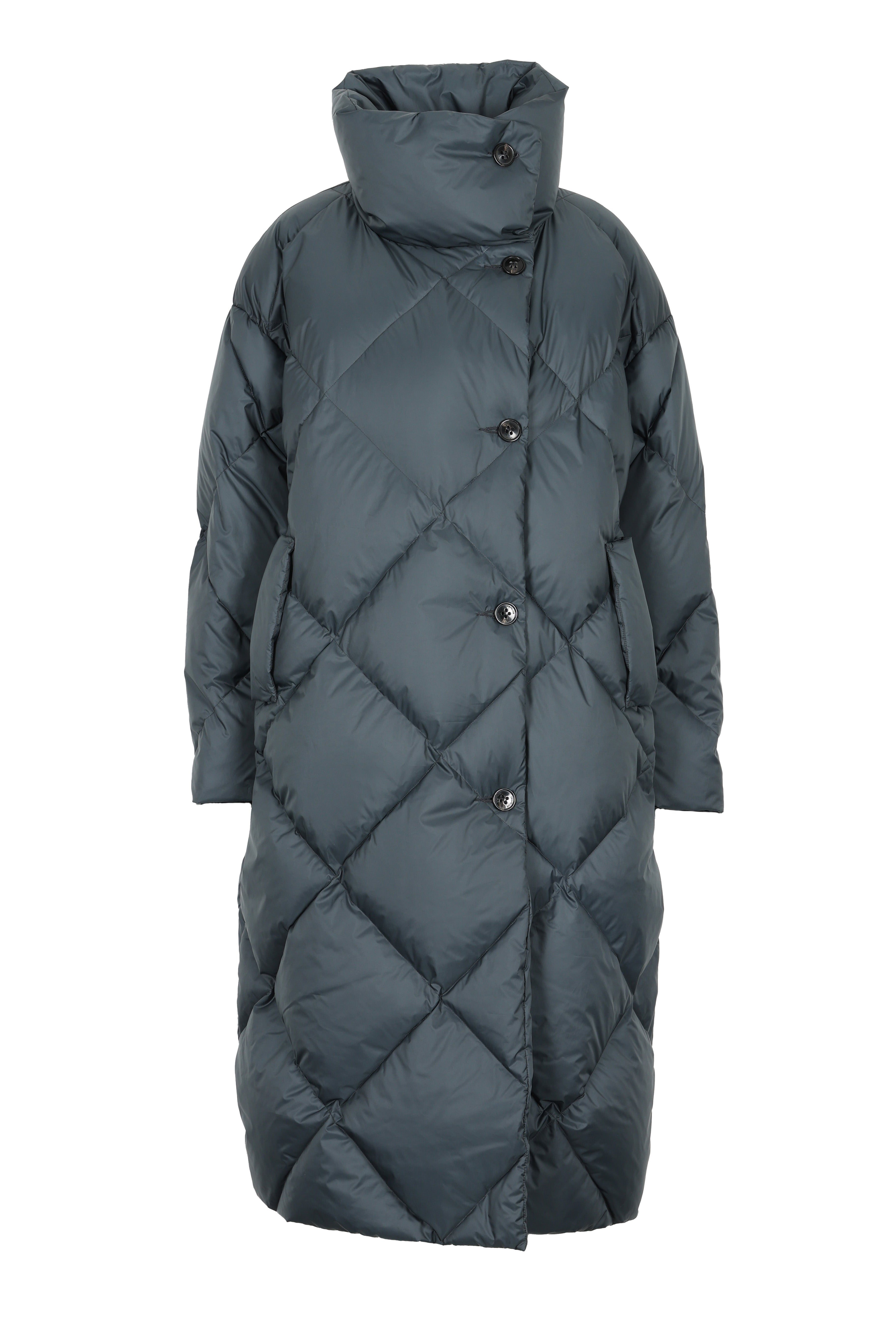ICONIC DIAMOND QUILT DOWN COAT DEA SSW