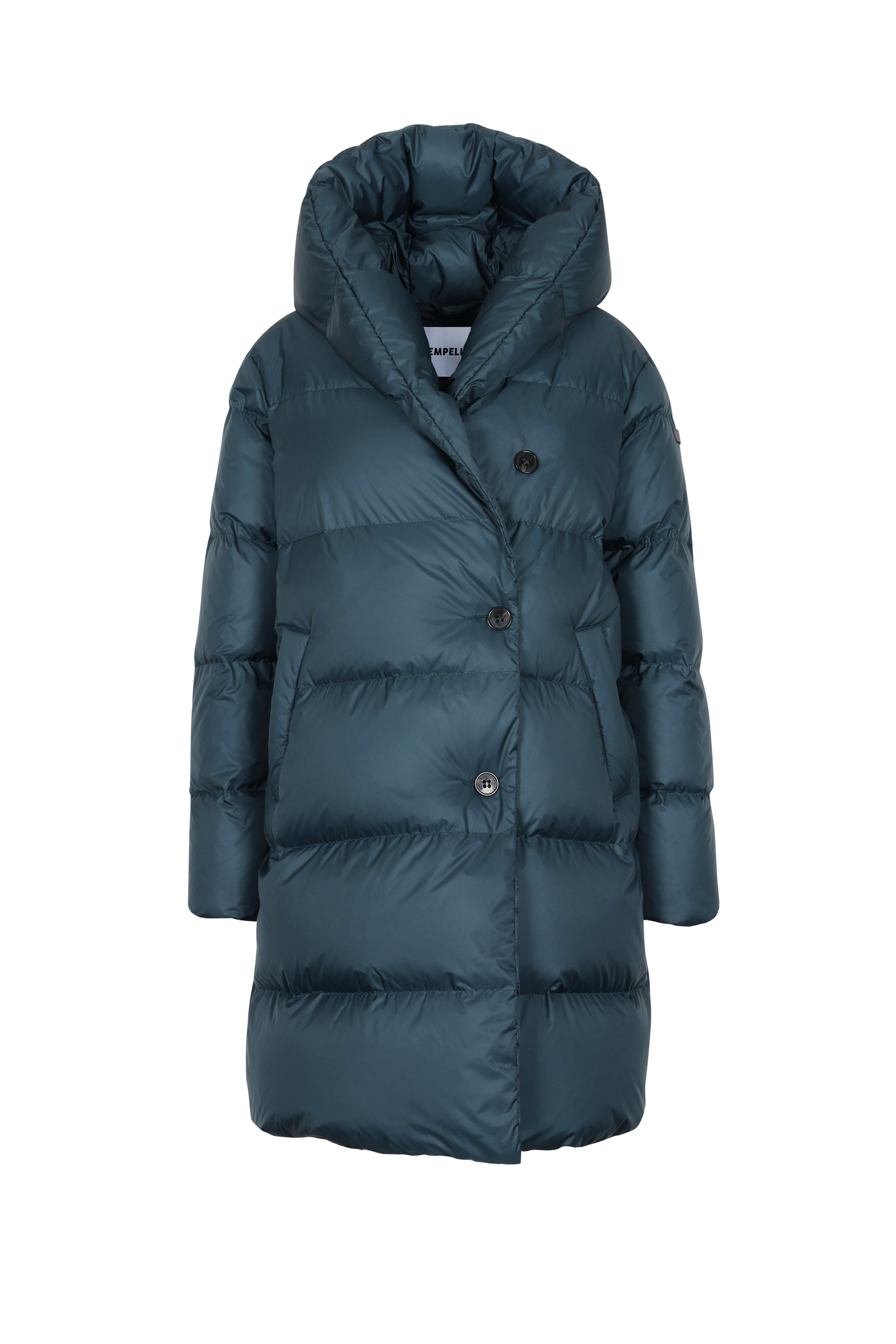HOODED WRAP DOWN COAT ERA SSW