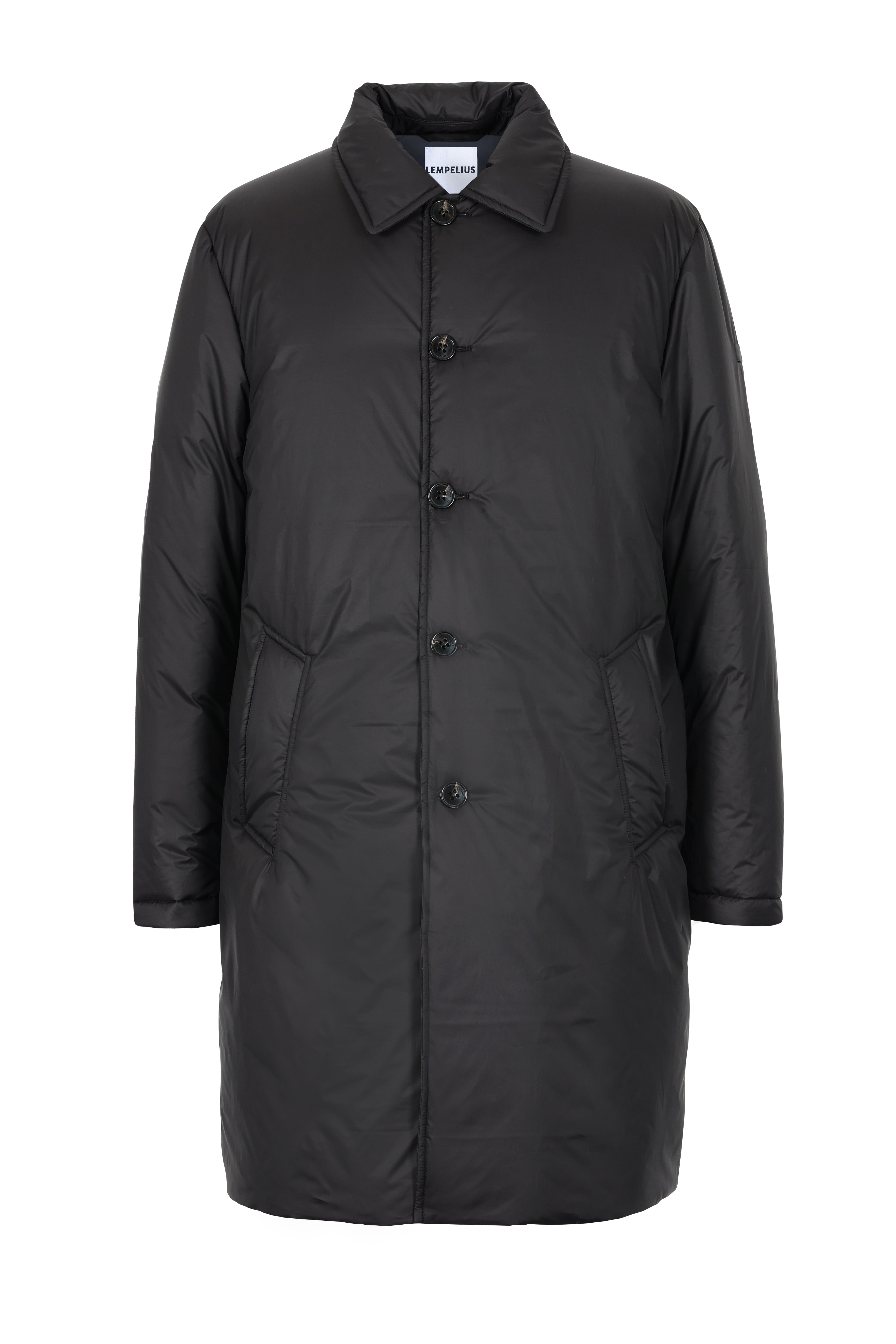 Light Lempelius coat with a straight fit