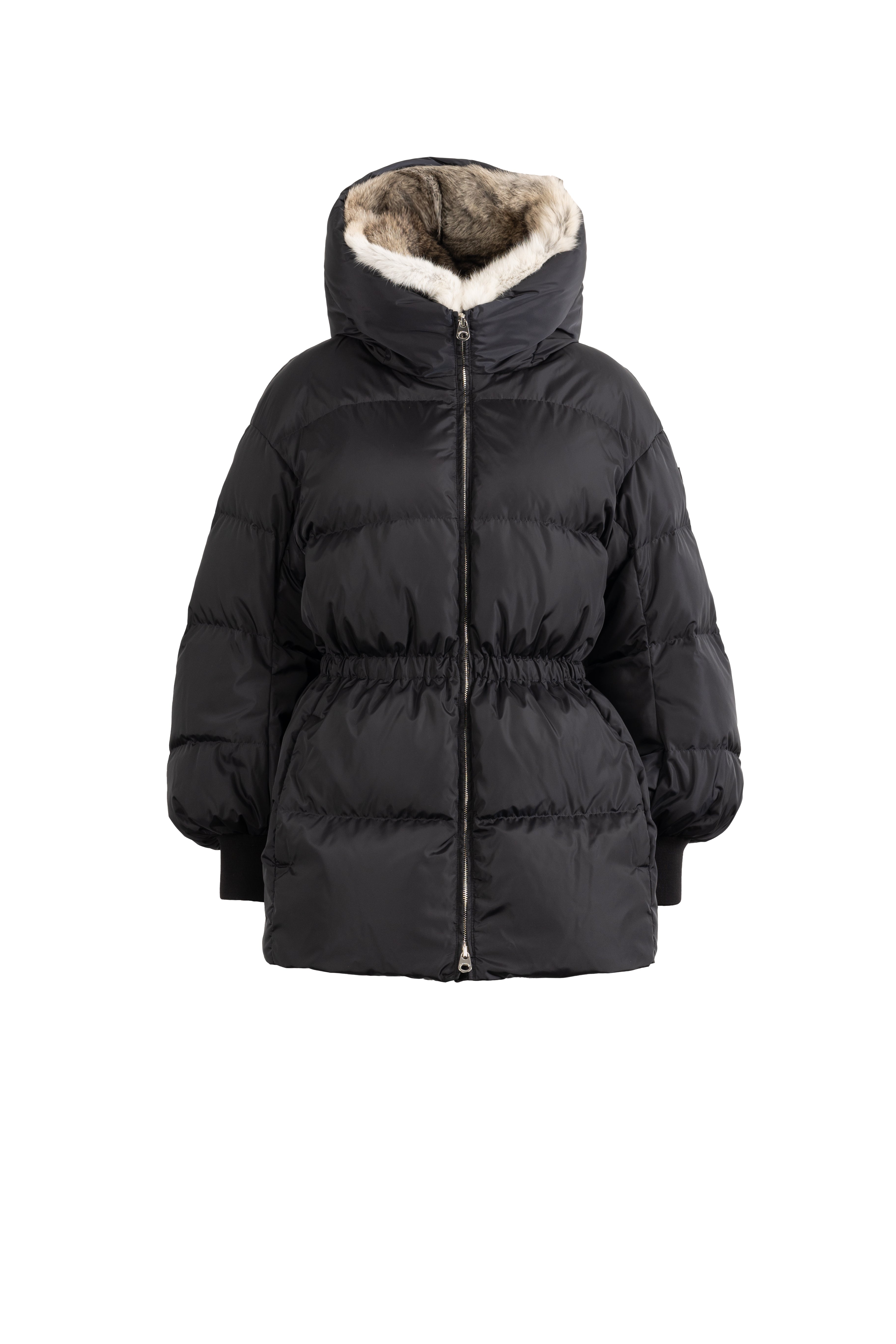 DRAWSTRING DOWN JACKET AZA