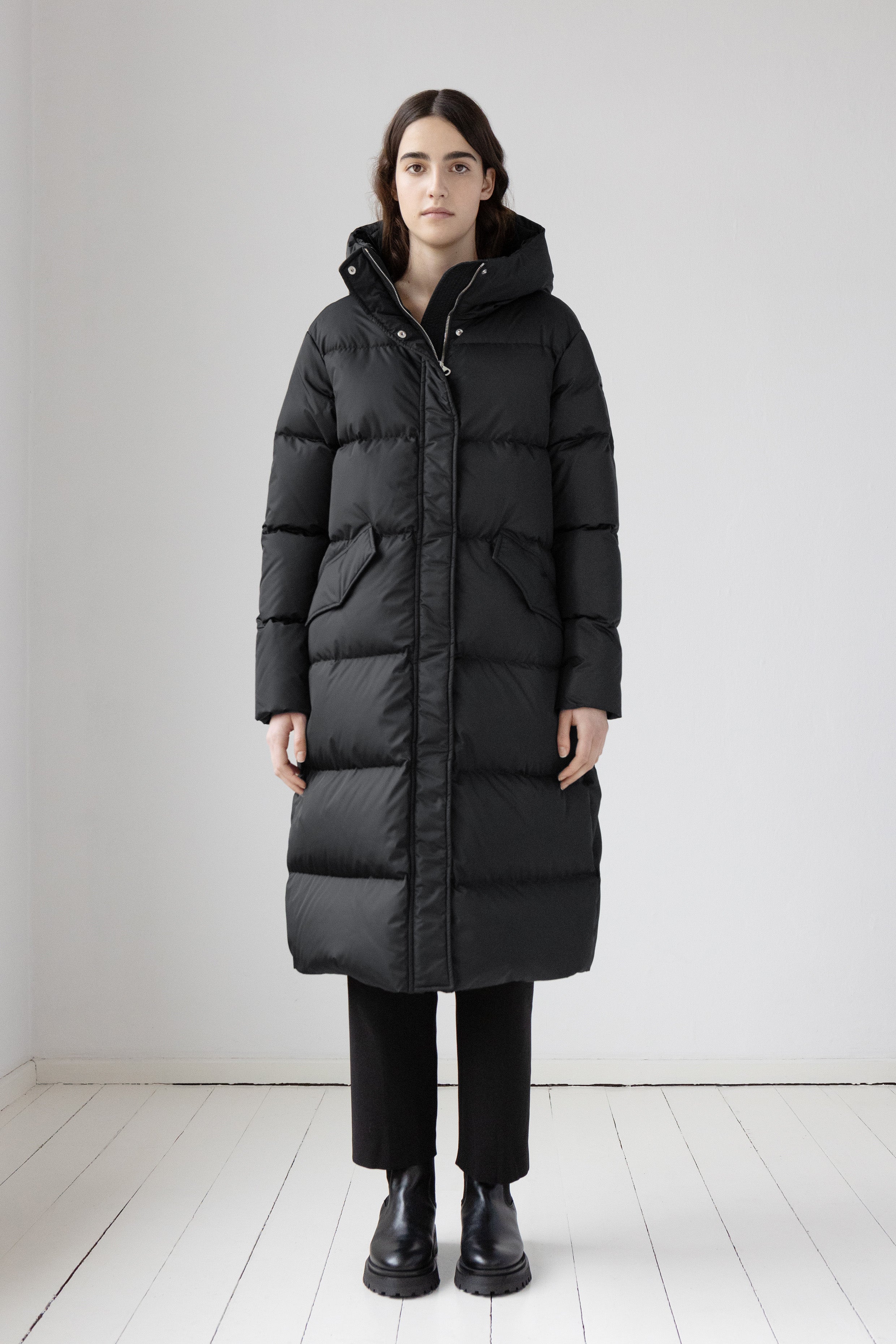 ELONGATED DOWN COAT EZA SSW
