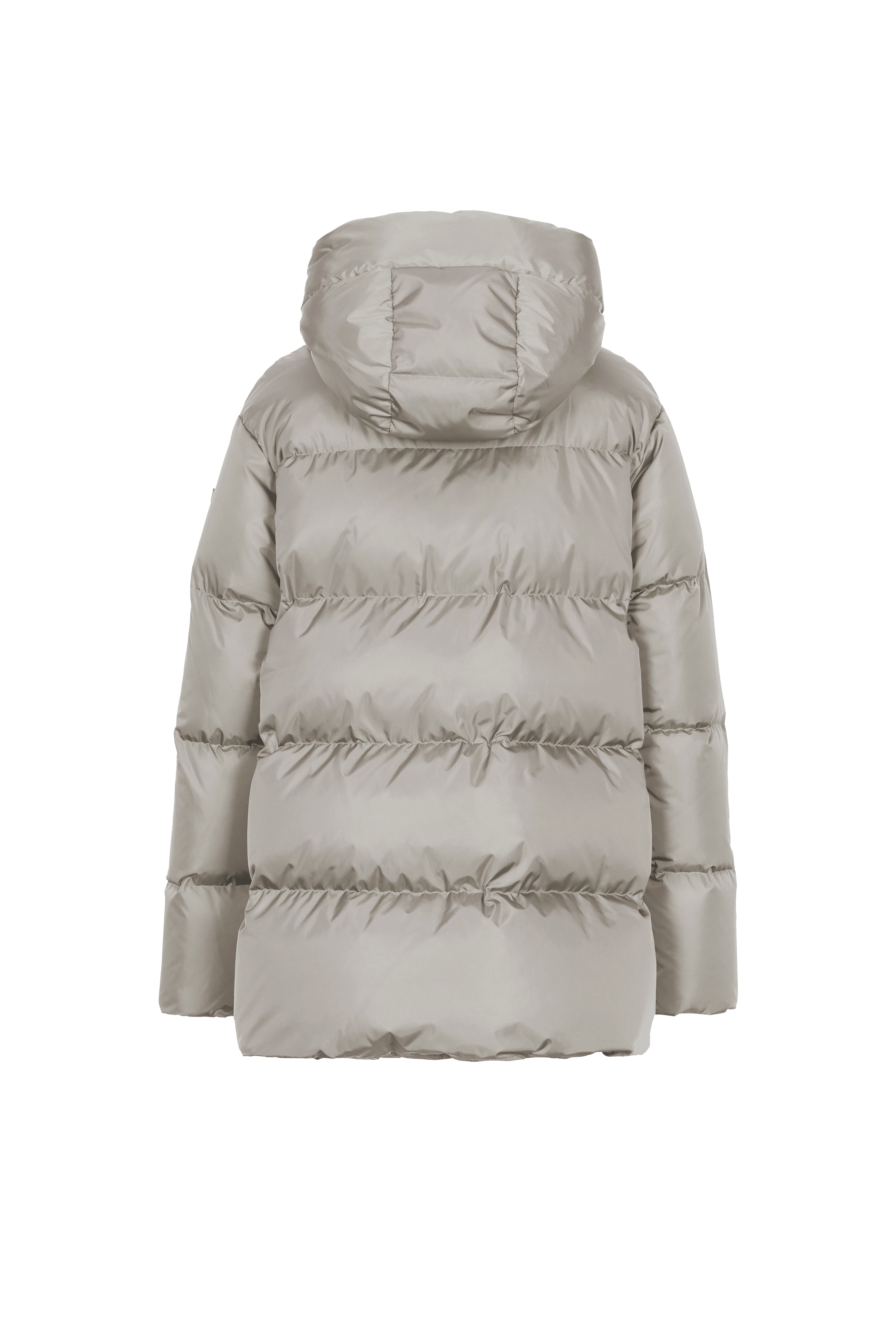 short down jacket with flap pockets