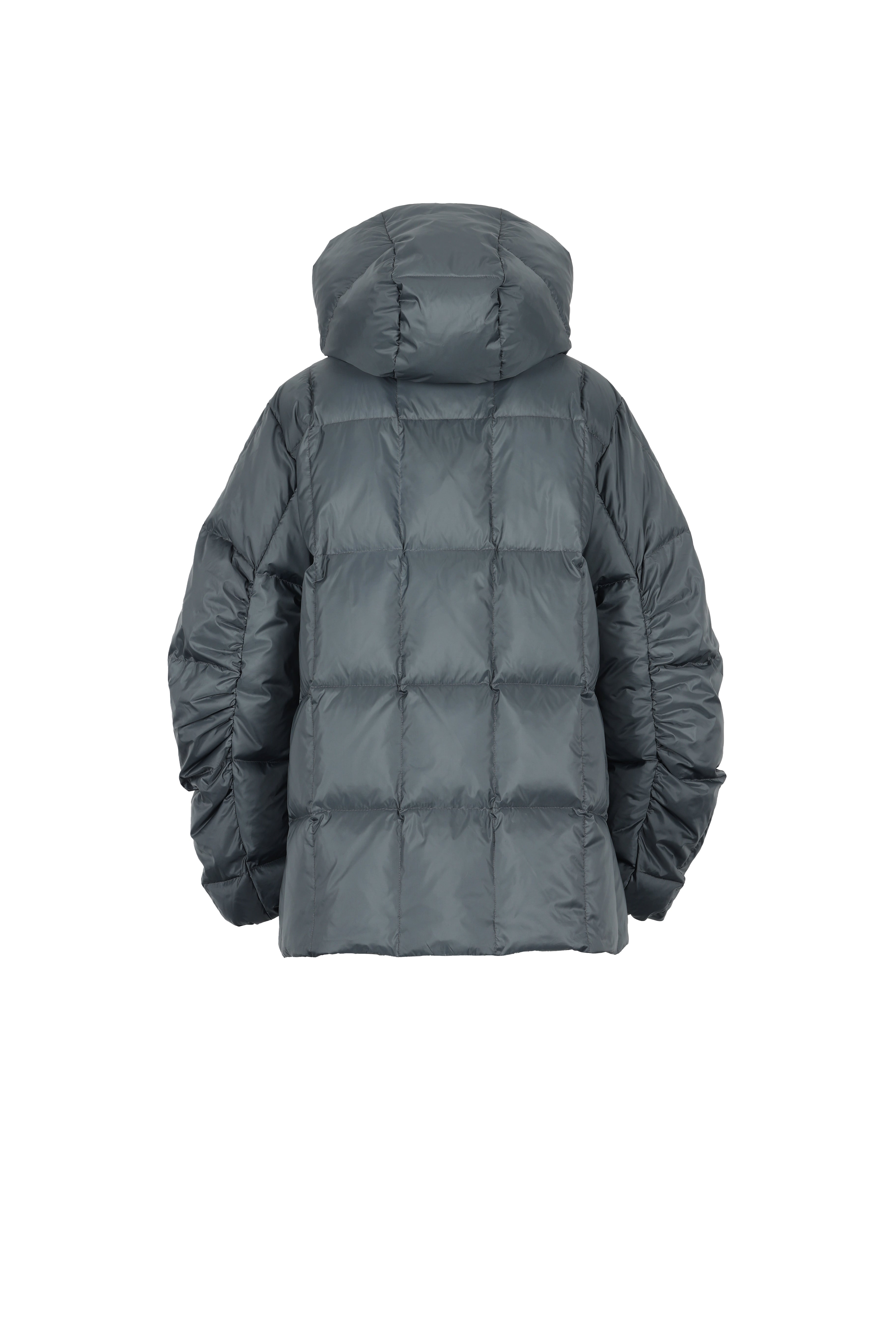 LEMPELIUS light down jacket in iron grey 