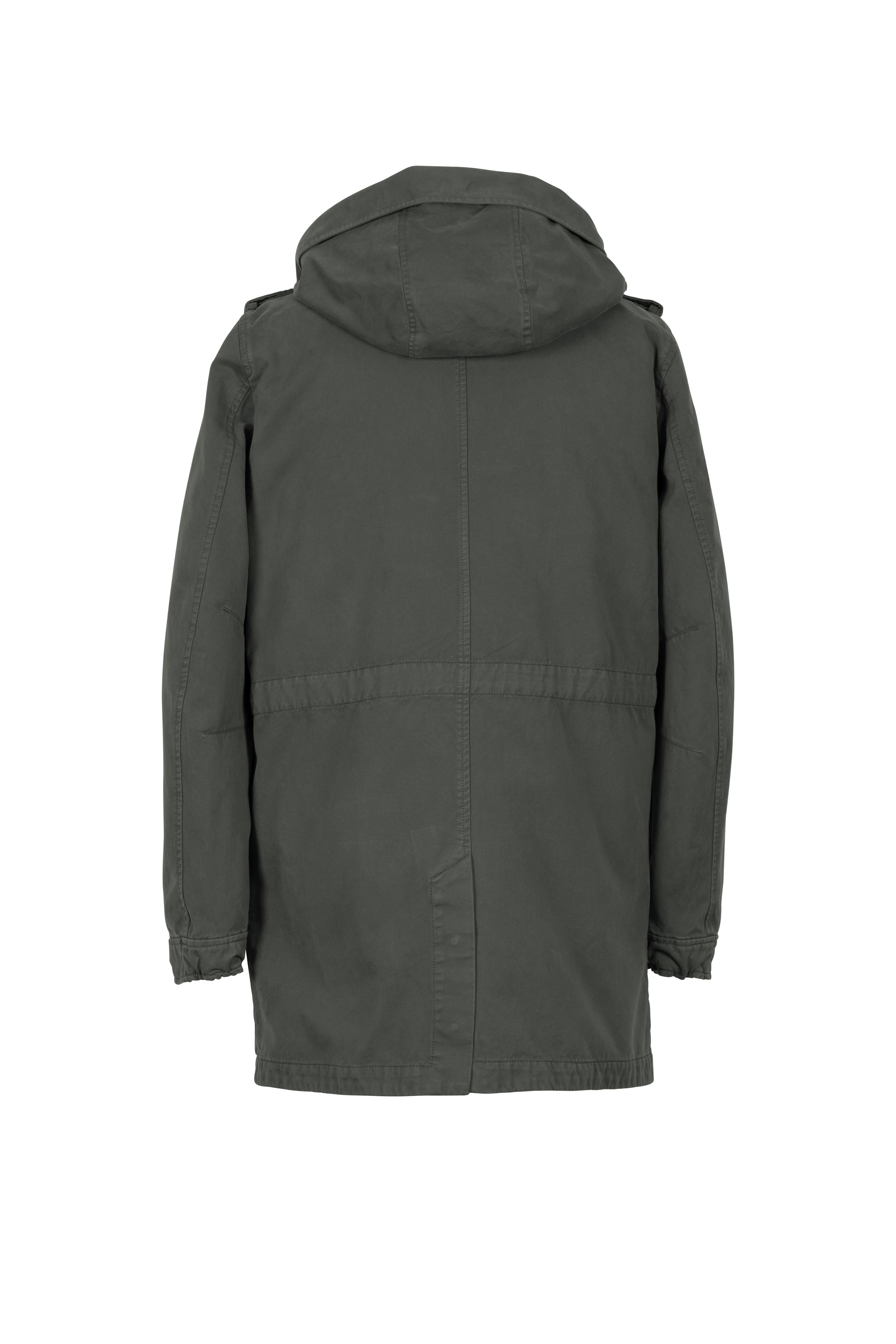 COTTON PARKA TIO WITH DOWN VEST